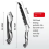 Portable Folding Multi-Function Hand Saw with High-Speed Hacksaw Blade, Outdoor Garden Carpentry 3