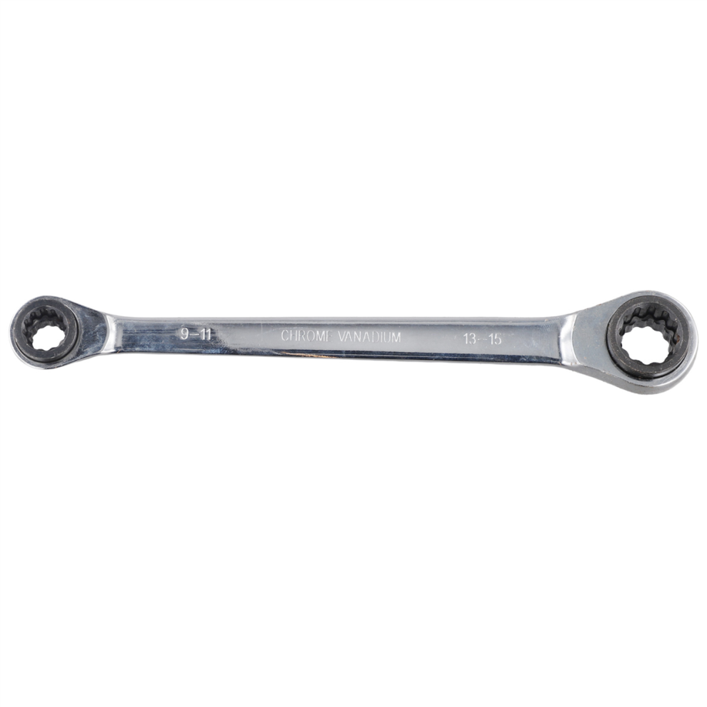 Ratchet Wrench Double End Four-Purpose Auto Repair Multi-Purpose 9X11-13X15mm 4851255850072