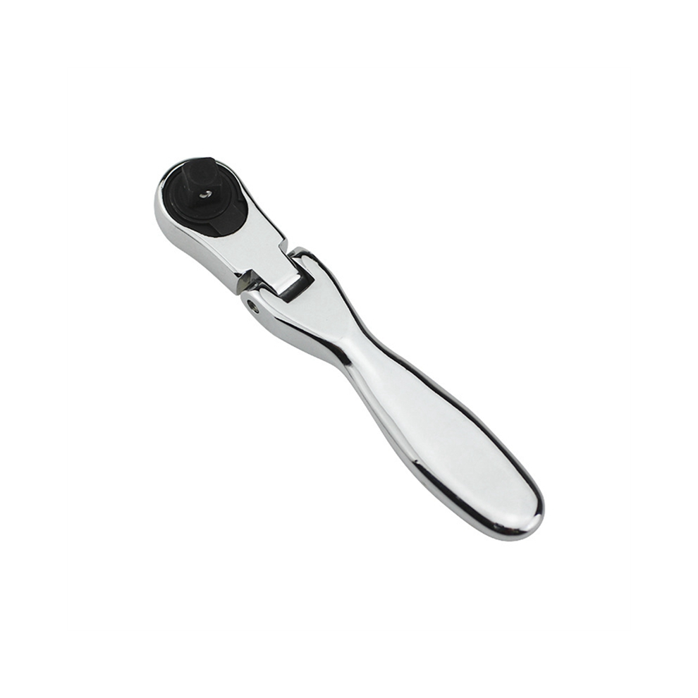 1/4 Fast Rotatable Double-Headed Mini Ratchet Wrench 72-Tooth Socket Screwdriver Handle 4851255854476