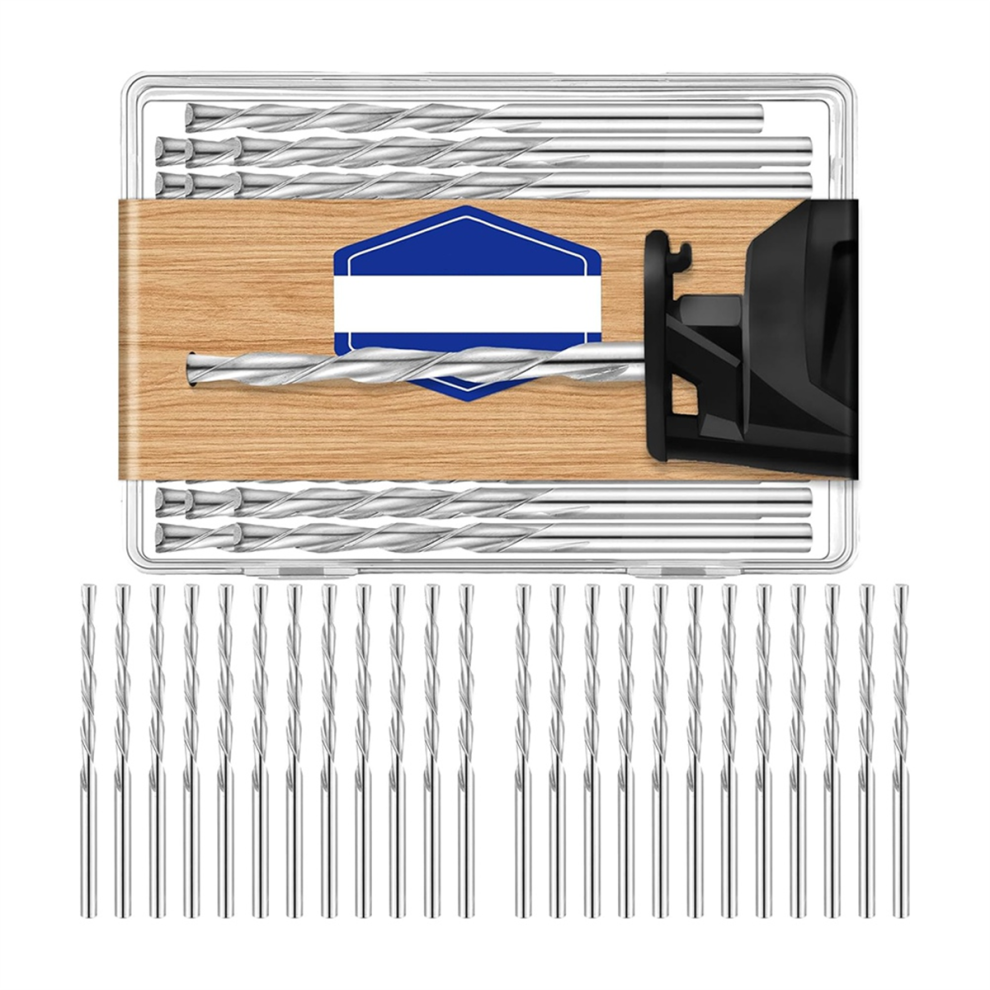50Pcs 1/8 Inch Drill Bit For Wood And Plastic Guide Point Cutting Bits Diameter Router Bits,For Use With Spiral Saw 4851255857064