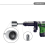 SDS Max -Post Driver Attachment, 2 Inch Diameter Head, for Use with SDS-Max Rotary and Demolition Hammers. -Posts 4