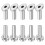 40 Pack Angle Beveled Protector Sleeves, Wood Post Stair Cable Railing 1/8, 30 Degree 4