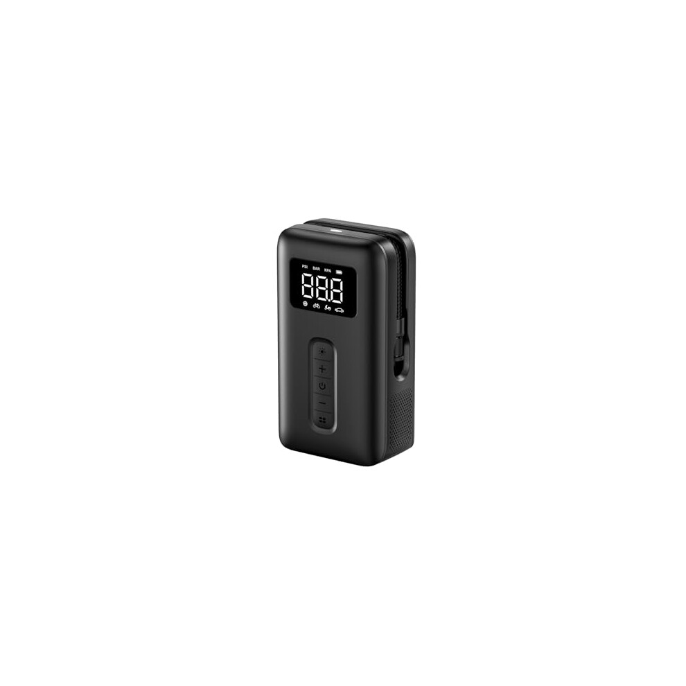 Ugreen Tire Inflator Portable Cordless Electric Air Pump 150Psi Auto-Off Tire Pump With Led Digital Gauge For Accurate Pressure Readings For Ca Light 6941876219513