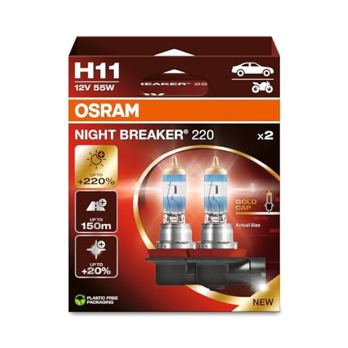 OSRAM Osram Natbryder H11 NL 220%