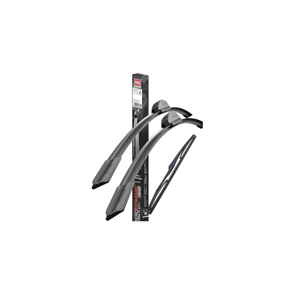Hq Automotive Wiper Blades For Mini Cooper F55 F56 (2013 And Later) Front Rear Kit, Ad81-911|Hq9a 5060644478875