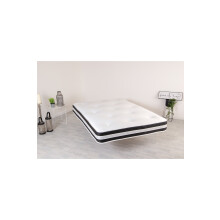 (2ft6 Small Single Mattress - 75cm x 190cm) 3D Quilted Tuft Mattress - 20cm Deep, Soft Comfort, Airflow Border