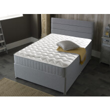 (4ft Small Double Mattress - 120cm x 190cm) Castle Essential Sprung Mattress - 8-Inch Deep, Soft Feel