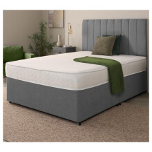 (4ft Small Double Mattress - 120cm x 190cm) Aloe Vera Hybrid Mattress - 18cm Deep, Plush Feel