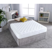 (European Small Single Mattress - 80cm x 200cm) Darcy Diamond Micro Quilted Spring Mattress - 7" Deep