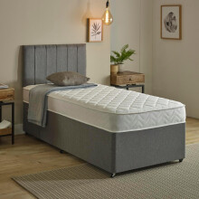 (2ft6 Small Single Mattress - 75cm x 190cm) Foam-Free Pocket Spring Mattress - 18cm Deep, Medium Feel Cooltouch+ Breathable