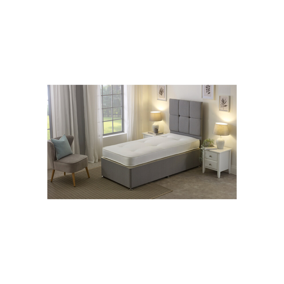 (3ft Single Mattress - 90cm x 190cm) Double-Sided Tufted Innerspring Mattress - 17cm Deep, Medium Comfort-image-OPC-PHCHGQY-NEW