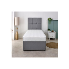 (2ft6 Shorty Small Single Mattress - 75cm x 175cm) Hybrid Memory Foam & Coil Spring Mattress - Soft/Medium Comfort, Cooltouch+