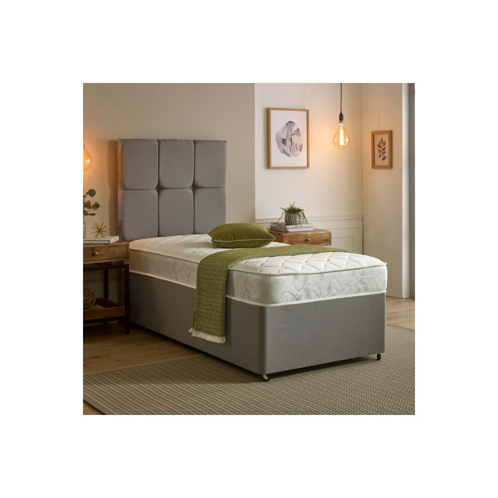 Starlight Beds (4Ft6 Double Mattress - 135Cm X 190Cm) Hybrid Coil Spring And Memory Foam Mattress - 19Cm Deep, Soft-Medium Feel