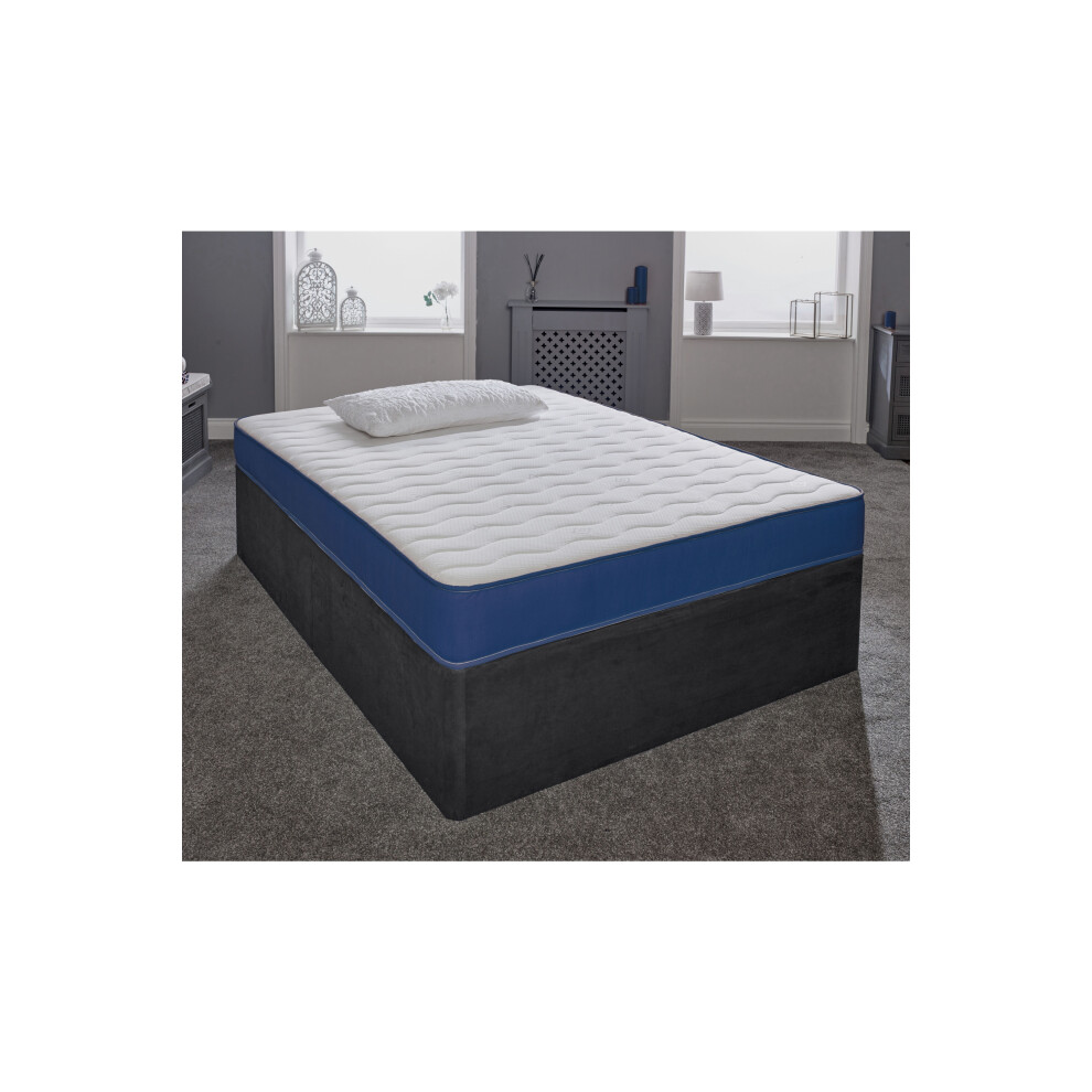(2ft6 Shorty Small Single Mattress - 75cm x 175cm) Hybrid Memory Foam & Pinna-Coil Mattress - Soft/Medium Cooltouch+ Breathable-image-OPC-PHCHH8Q-NEW
