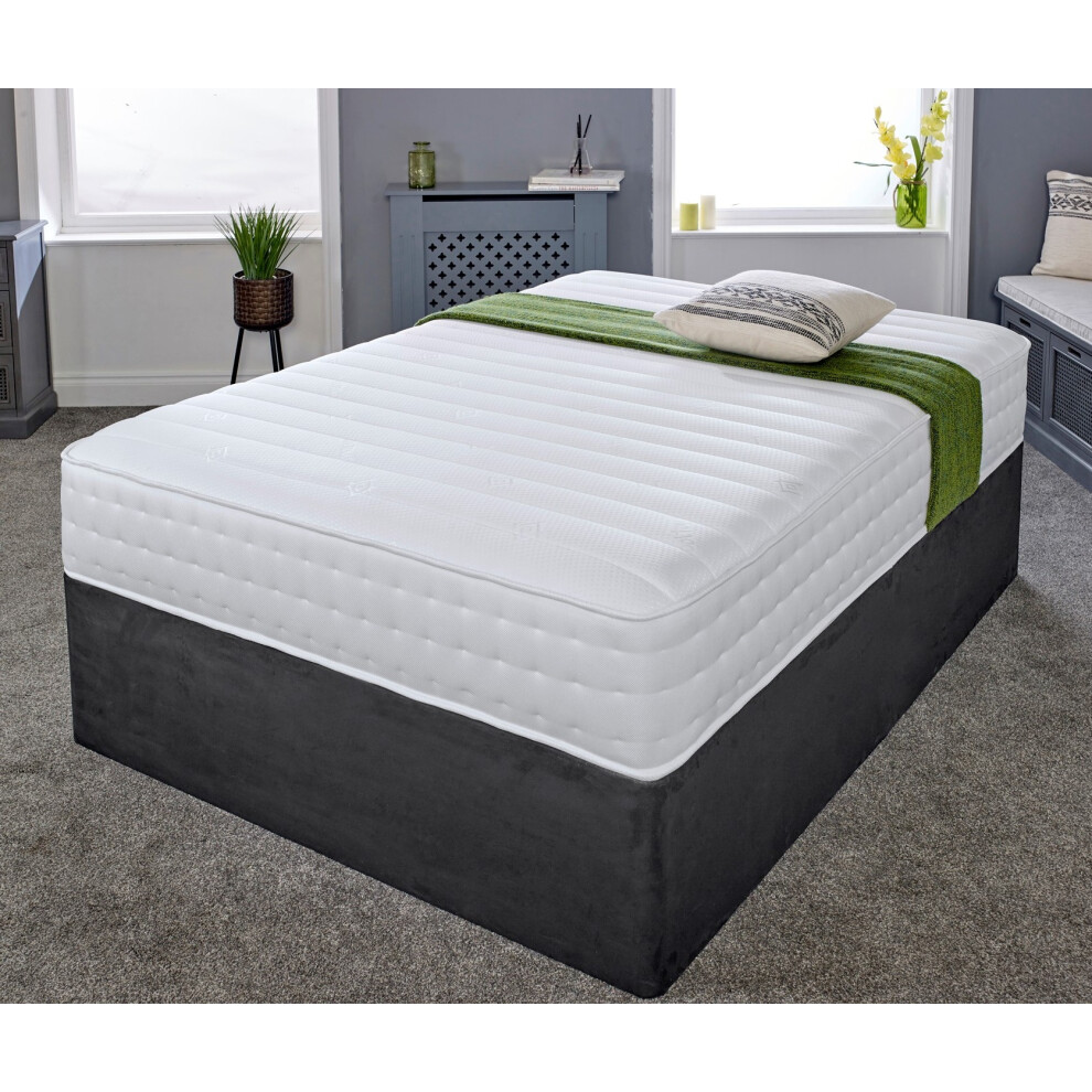 Extreme Comfort Ltd (European King Size Mattress - 160Cm X 200Cm) 1000 Pocket Sprung Memory Foam Mattress - Micro Quilted Design