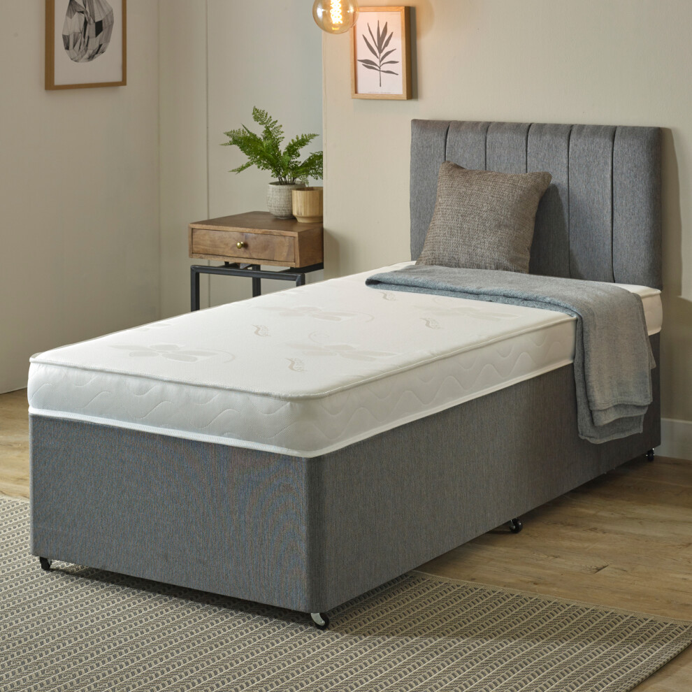 (2ft6 Small Single Mattress - 75cm x 190cm) Solano Orthopaedic Foam Mattress - 14cm Deep, Firm Support-image-OPC-PHCHHJV-NEW