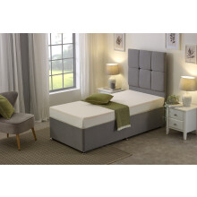 (2ft6 Small Single Mattress - 75cm x 190cm) Supportive Foam Mattress - 4 Inch Deep, Medium-Firm Comfort