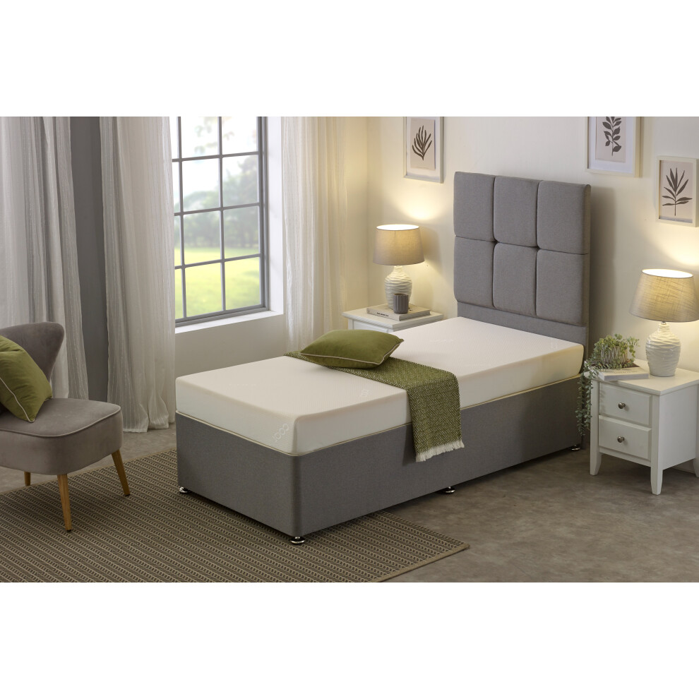 (2ft6 Small Single Mattress - 75cm x 190cm) Supportive Foam Mattress - 4 Inch Deep, Medium-Firm Comfort-image-OPC-PHCHHHF-NEW
