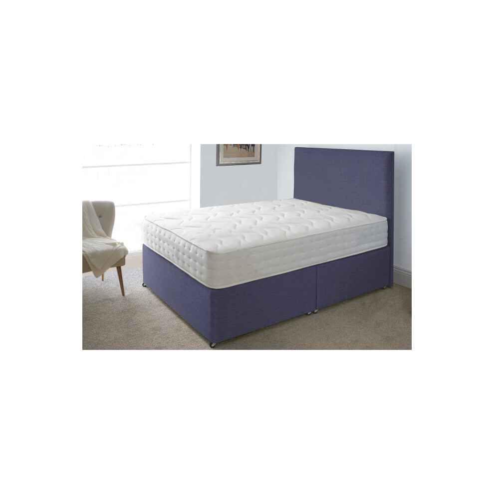 (4ft6 Double Mattress - 135cm x 190cm) Sleep-Fusion Hybrid Mattress - 20cm Deep, Plush Feel, Cooltouch+ Breathable-image-OPC-PHCHHVQ-NEW