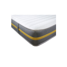 (5ft King Mattress Size Mattress - 150cm x 200cm) Lunar Luxe Hybrid Mattress - Soft Feel, Memory Foam & Spring Support