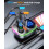 Bluetooth 5.3 FM Transmitter - PD 20W, QC 3.0, HD Display, Voice Assistant(Black) 4