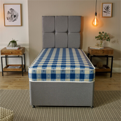 (3ft Single Mattress - 90cm x 190cm) Budget Plus Spring Mattress - 6.5" Deep, Durable Design 2