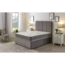 (European Small Single Mattress - 80cm x 200cm) Cooltouch Core Tufted Mattress - 9" Deep, Memory Foam & Spring Support