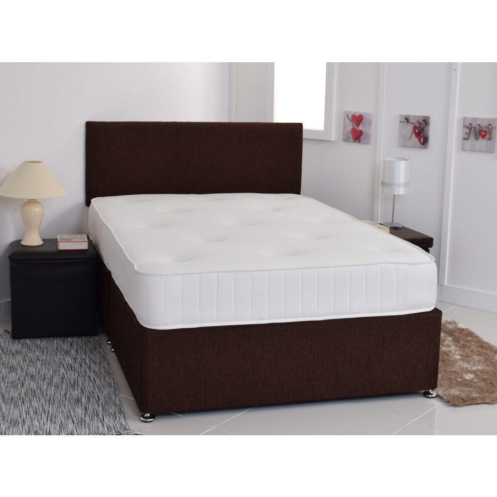 Starlight Beds (European Double Mattress - 140Cm X 200Cm) Double Memory Foam Mattress - Deep Fillings With A Memory Foam Layer