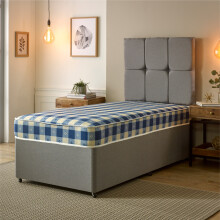 (2ft6 Small Single Mattress - 75cm x 190cm) Budget Plus Spring Mattress - 6.5" Deep, Durable Design
