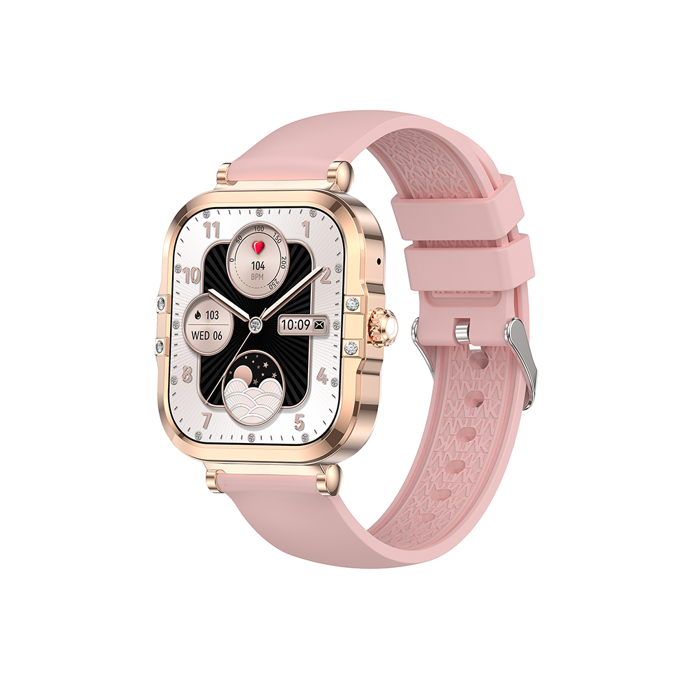 Smartwatch Hk82 Amoled 1.75 Inch Bluetooth Call(Pink) Pink 6976918062239
