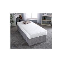 (2ft6 Small Single Mattress - 75cm x 190cm) Daisy Dual-Sided Sprung Mattress - 18cm Deep Breathable Damask Fabric