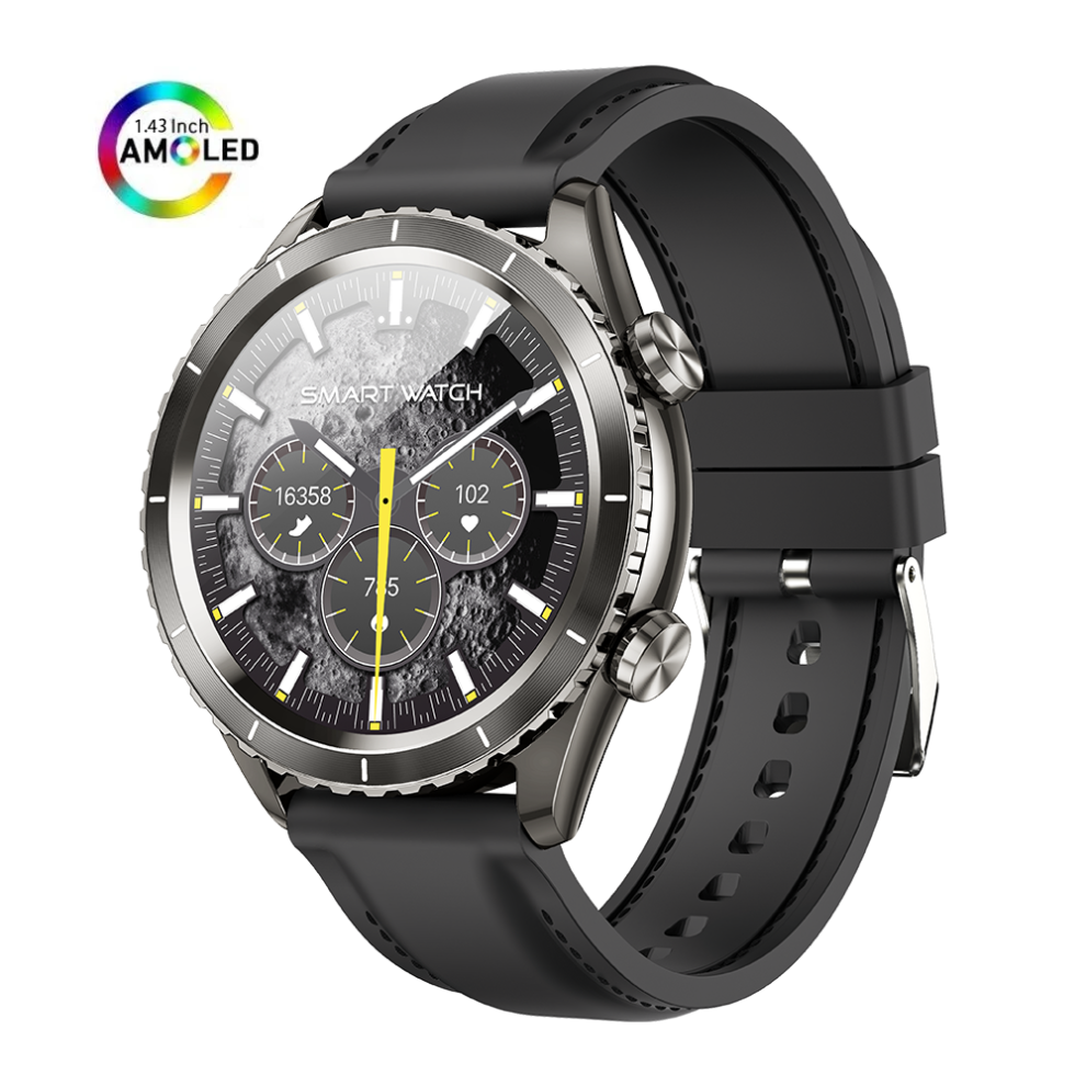 Smartwatch Lc318 Gpt Ai Dial Rotating Bezel(Black) Black 6976918060488