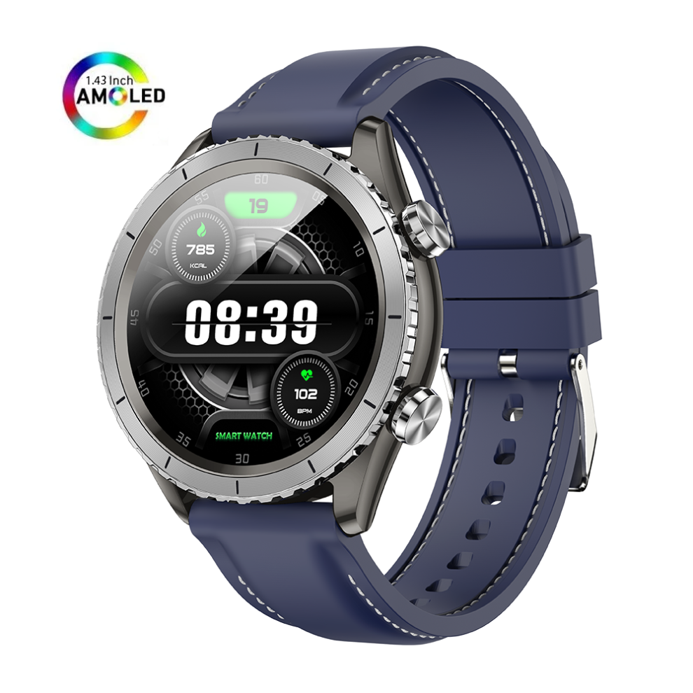 Smartwatch Lc318 Gpt Ai Dial Rotating Bezel(Blue) Blue 6976918060495