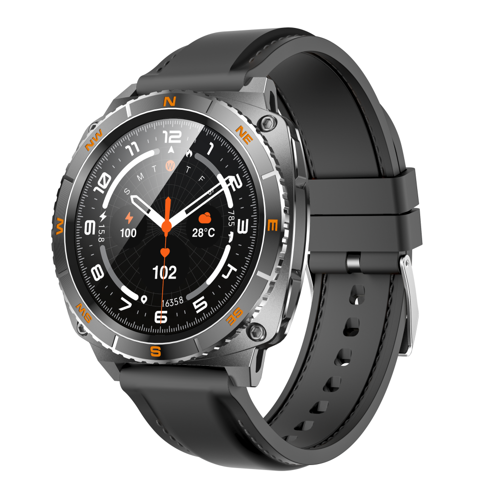 Smartwatch With Rotating Dial & Ai, Amoled, 400Mah Battery 6976918059000