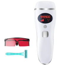 IPL Laser Hair Removal Device – 999,999 Flashes for Women & Men, At-Home Use(White)