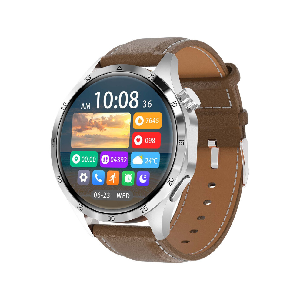 Chronus Black Sports Smart Watch, Compass, 366 X 366 Hd Screen, Nfc, Gps Tracker, For Android And Ios(Black)