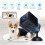 X2 Mini Smart Home Security Camera Wireless Remote Control Human Detection Sensor Camera HD 1080P Surveillance Cameras Night(Black) 2
