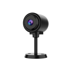 Câmera Minúscula Wifi De 2,4 Ghz, Visão Noturna Infravermelha, Monitor De Bebê  (preto)