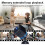 X2 Mini Smart Home Security Camera Wireless Remote Control Human Detection Sensor Camera HD 1080P Surveillance Cameras Night(Black) 5