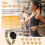 Smartwatch 1.19 inch AMOLED screen ultra-thin head Bluetooth calling(Gold) 4