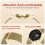Smartwatch 1.19 inch AMOLED screen ultra-thin head Bluetooth calling(Gold) 3