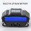Induction Headlight LED Headlight Headlight USB Flashlight Torch Light for Fishing Camping(Black) 3