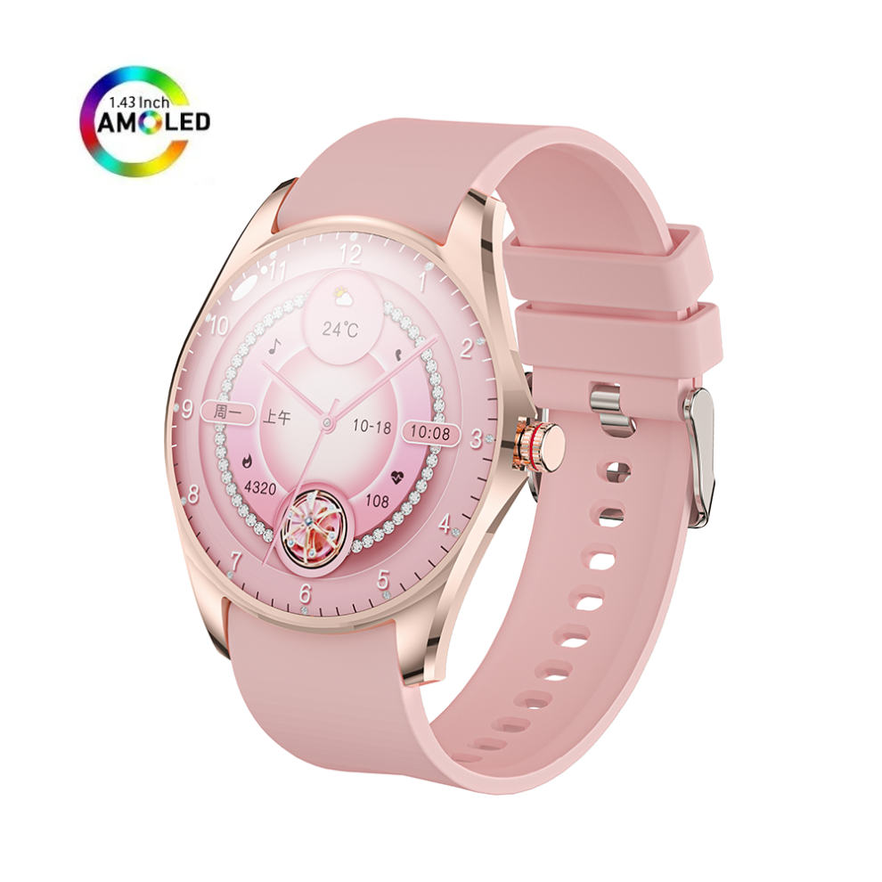 Smartwatch 1.43" Amoled Fashion(Rose) 6976918061195