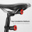 Rechargeable Tail Light - Smart, Saddle Mounting(Black) 3