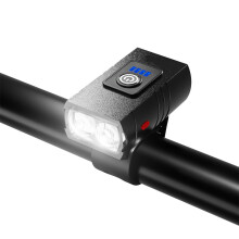 Bike Light, BK Waterproof Safety Bike Light, 6 dimming Modes for Night Riding,Type-C Rechargeable,360Rotatable Bike Headlight(Black)