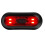 LED Helmet Light - Rechargeable, Rear Red Warning(Black) 1
