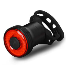 Bicycle Tail Light - High-Brightness, Intelligent Brake Sensor(Black)