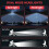 Bike Light Set - Rechargeable, Super Bright, LED(Black) 3
