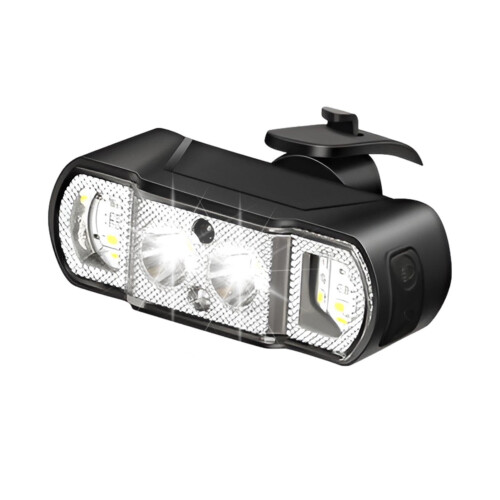Bicycle Light - Sensing, USB Rechargeable, Waterproof(Black)