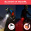 Bike Light Set - Rechargeable, Super Bright, LED(Black) 5